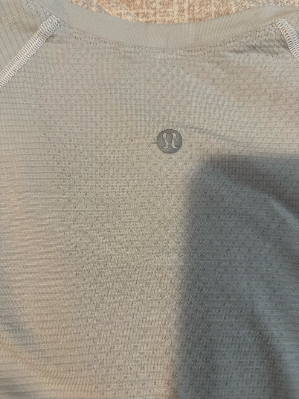 lululemon athletica Light Gray Crewneck Long Sleeve Top - Picture 5 of 5
